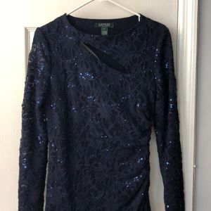 Lauren Ralph Lauren dress looks amazing on!